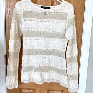 Sheer Long Sleeve Top